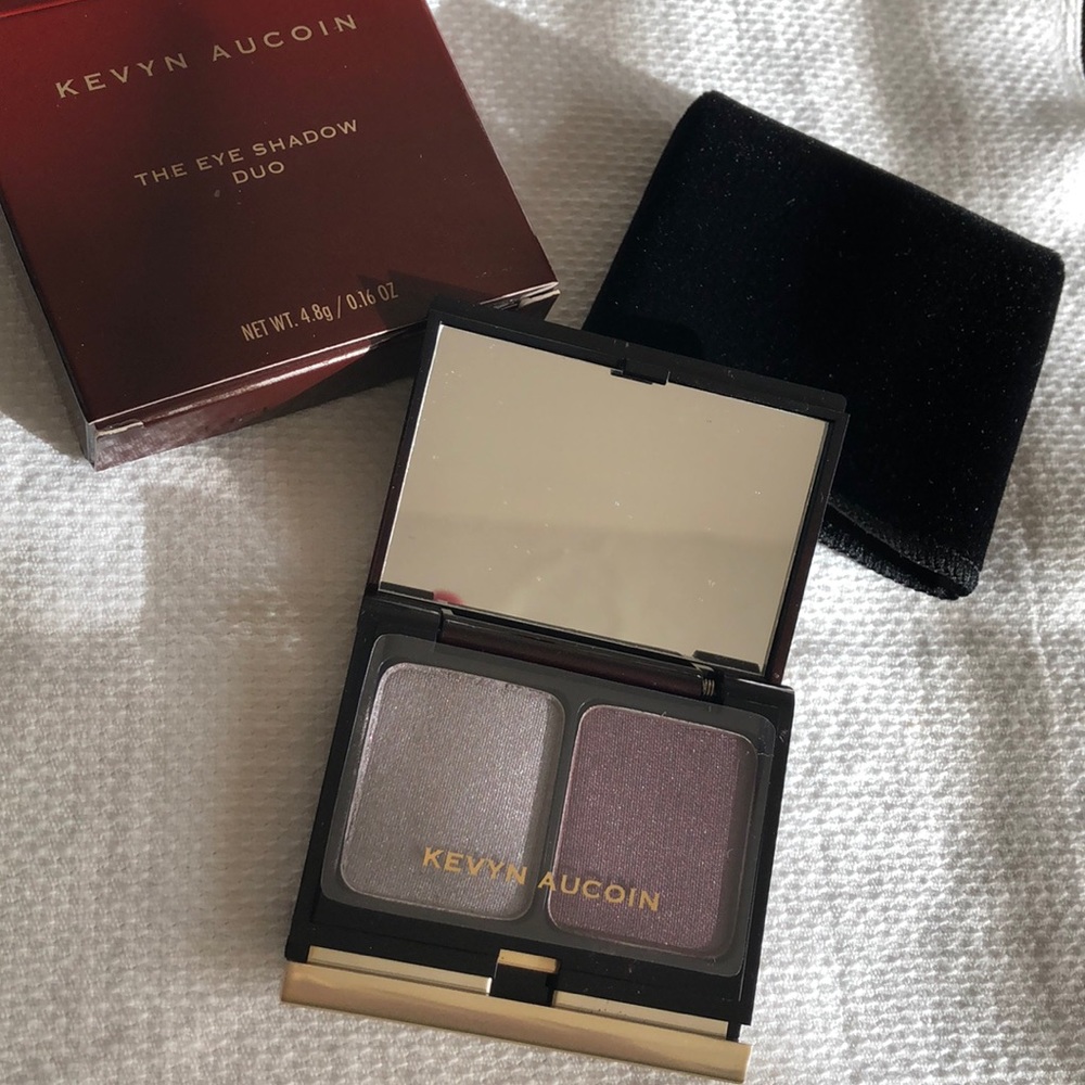 Kevyn Aucoin Eye Shadow Duo 201 Silver/Plum